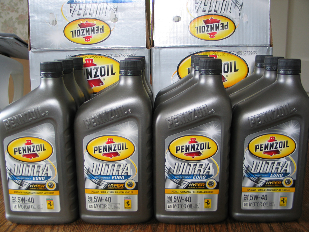 Pennzoil Ultra Euro 5w40 arrived Bob Is The Oil Guy